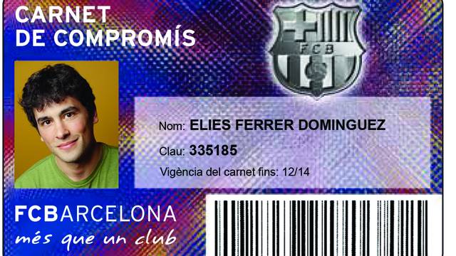 Carnet de compromiso | FC Barcelona