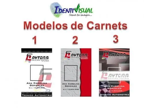 Carnet de identificacion - carnets inteligentes - cintas ...