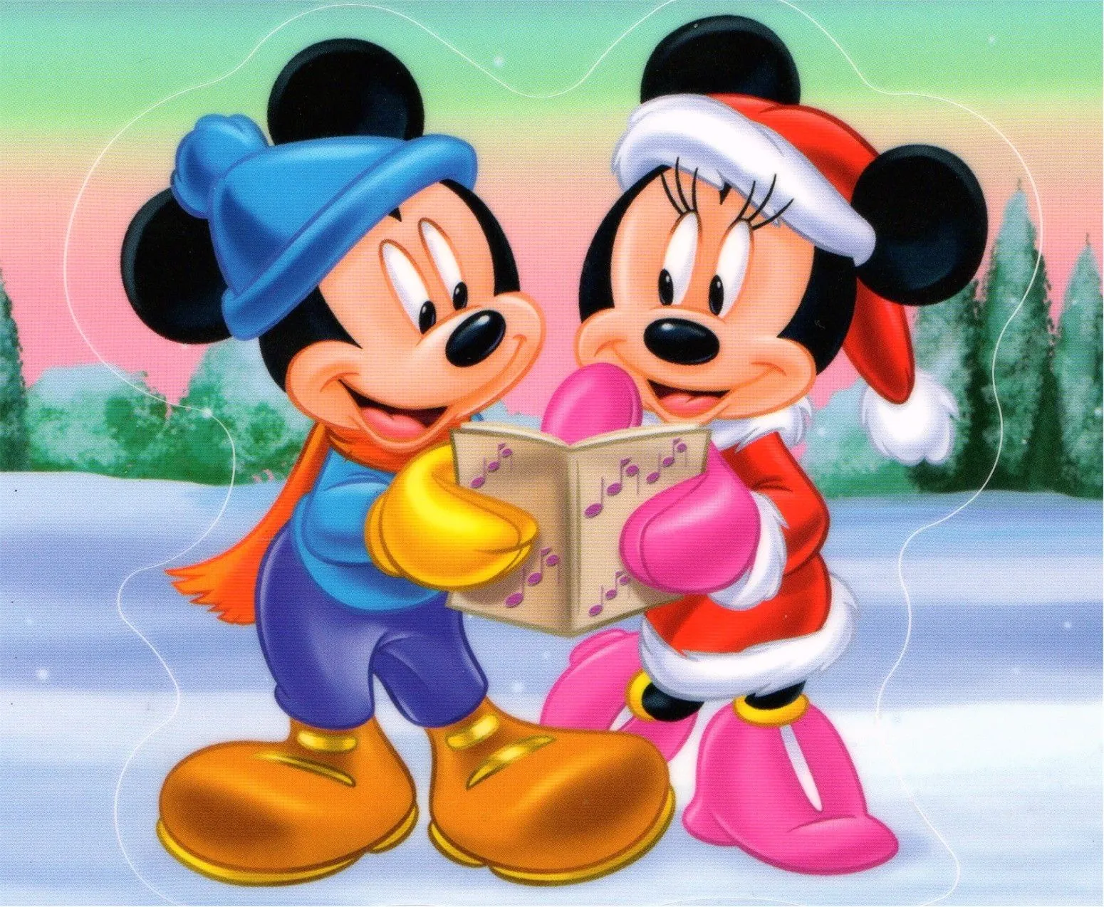 Caroling with Mickey and Minnie | Flickr - Photo Sharing!