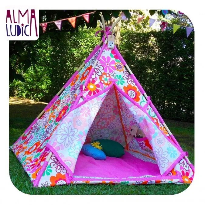 Carpas de tela para niños y niñas | Cosas Lindas | Pinterest