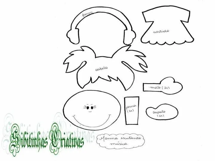 Carpeta decorada con fofuchita - Manualidades en Goma Eva y Foami