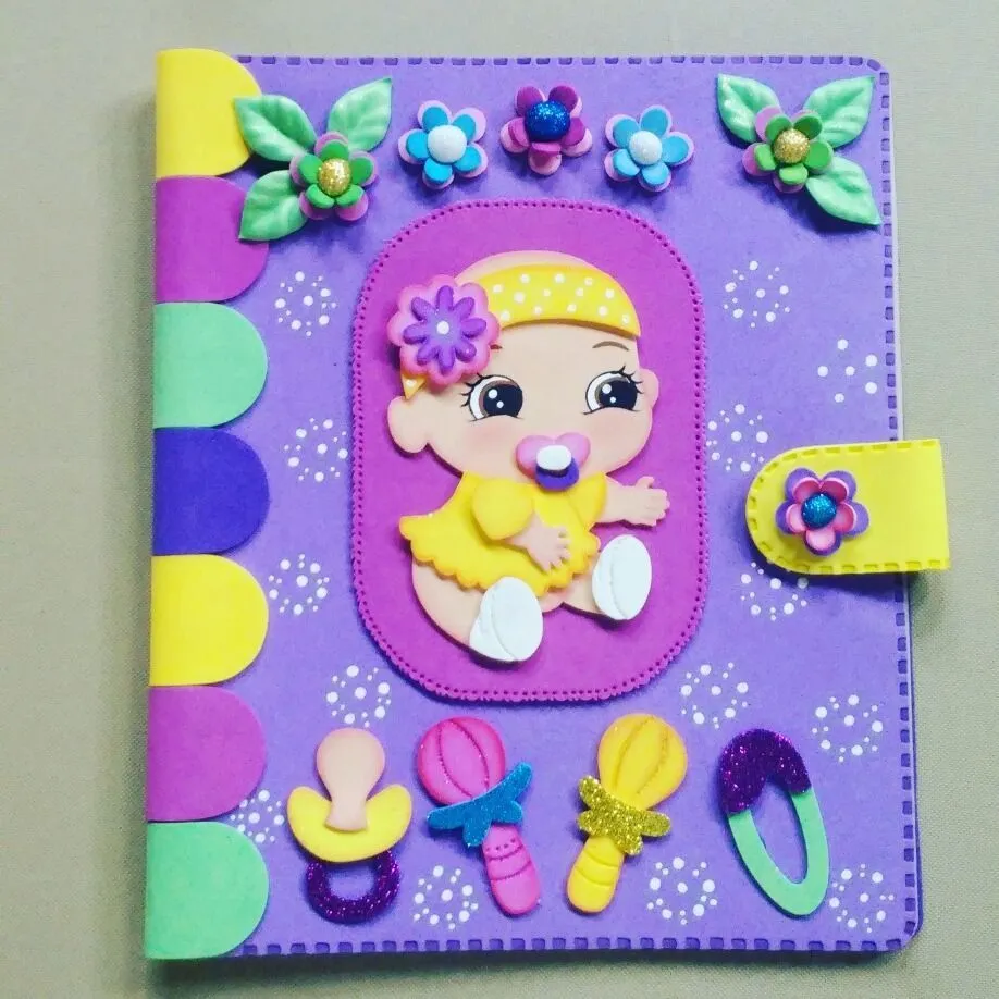 Carpeta En Foami : Carpetas Decoradas En Foami - Bs. 36.000,00 En 207 | Carpetas decoradas, Carpetas decoradas en foami, Carpetas decoradas para bebes