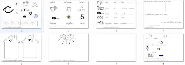 CARPETA DEL MAESTRO: ACTIVIDADES RELACIONADAS CON LA LETRA "C"