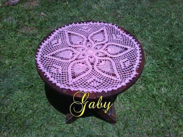 CARPETA TEJIDA EN CROCHET "PIÑAS EXOTICAS" DE MI REVISTA ...