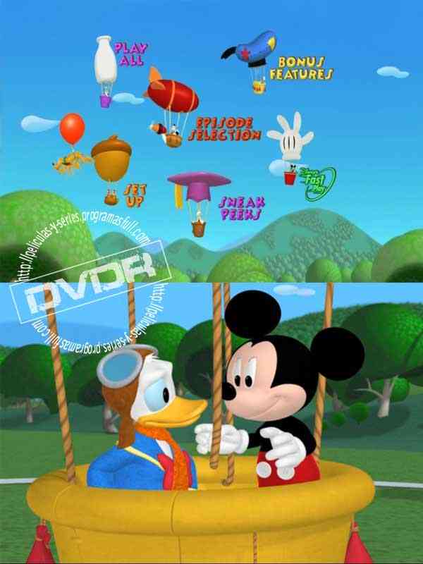 La Gran Carrera en Globo de Mickey y Donald | Descargar DVD La ...