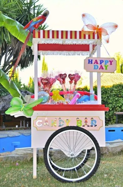 Carritos de chuches para fiestas y mucho más… | Fiestas y Cumples