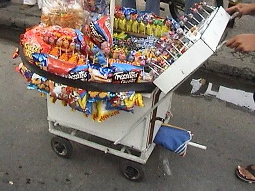 Carro de dulces - a photo on Flickriver