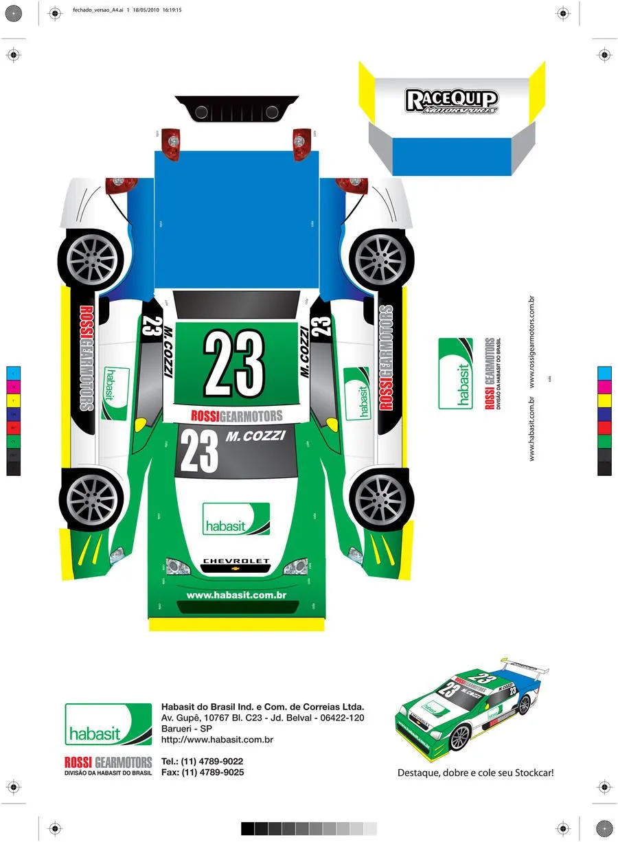 carro papercraft stock car by pedrojovelli on DeviantArt