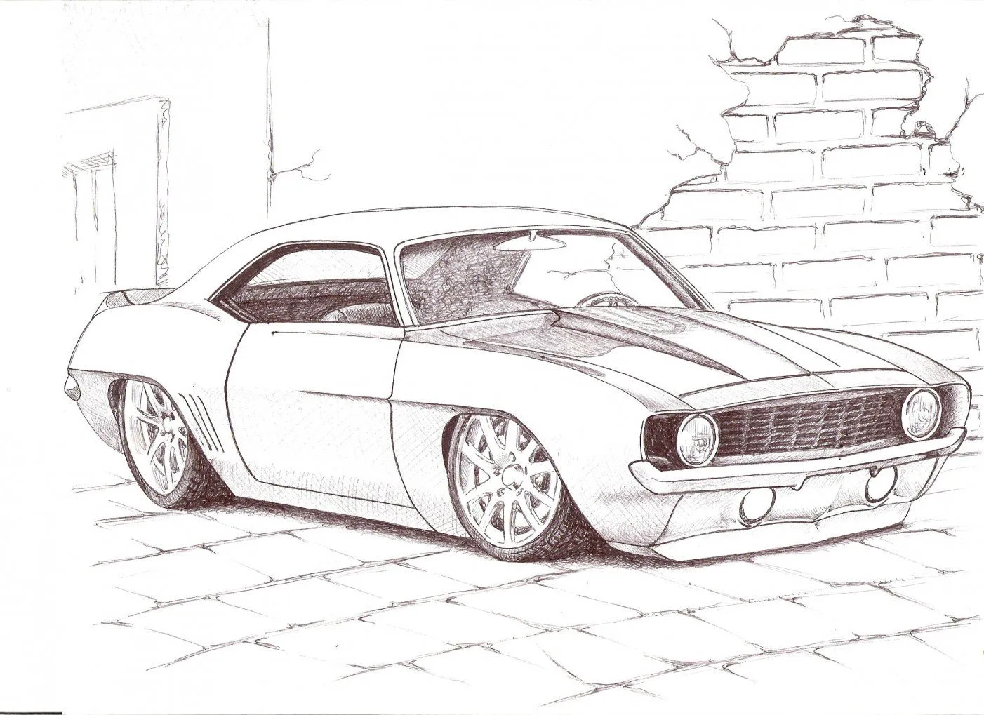 Carros para dibujar camaro - Imagui