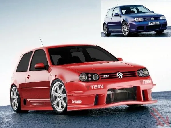 Carros modificados golf - Imagui