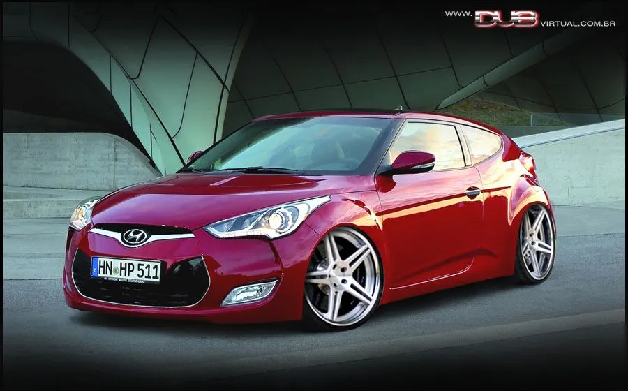 Carros: papéis de parede/wallpapers: Hyundai Veloster Tuning Papel ...