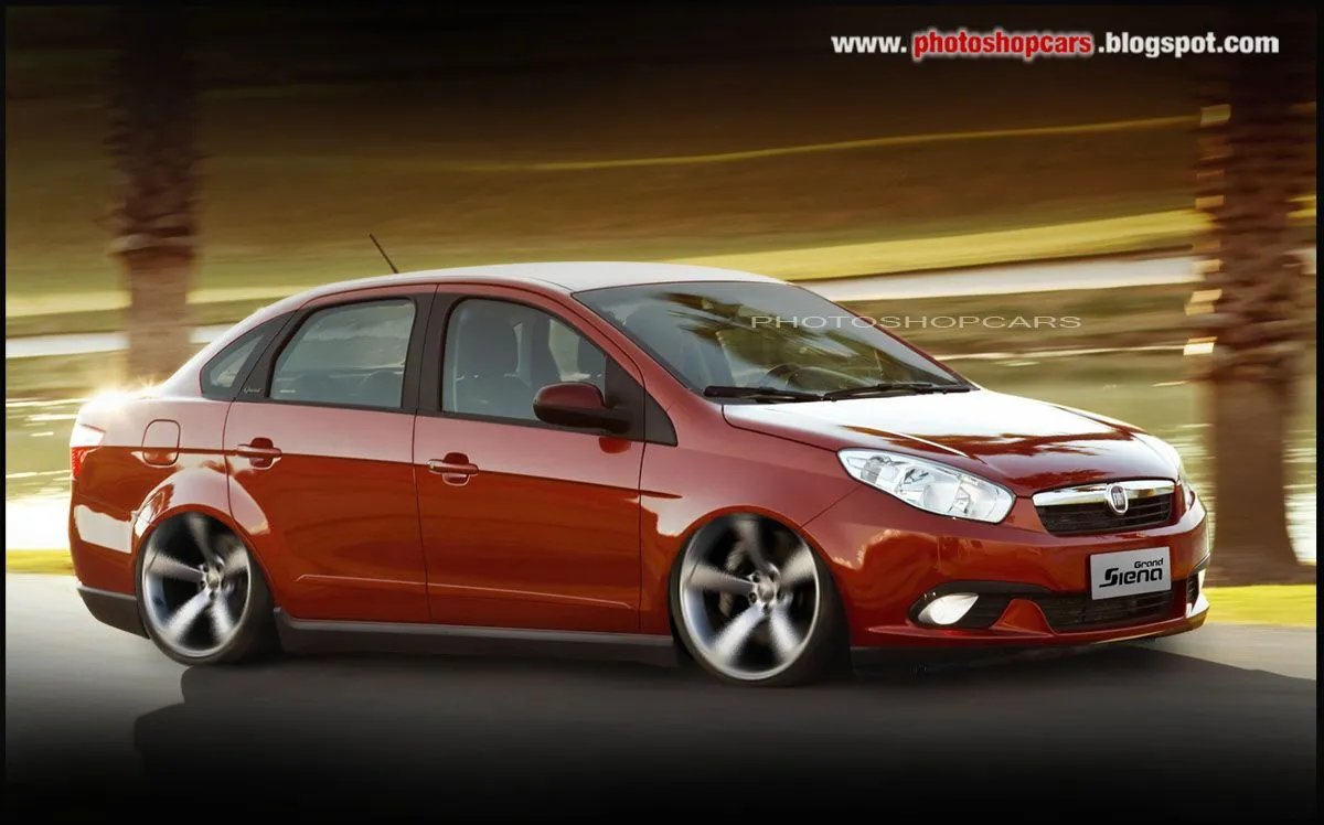 Carros: papéis de parede/wallpapers: Novo Fiat Grand Siena Tuning ...