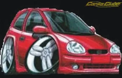 Carros tuning: Caricatura Corsa