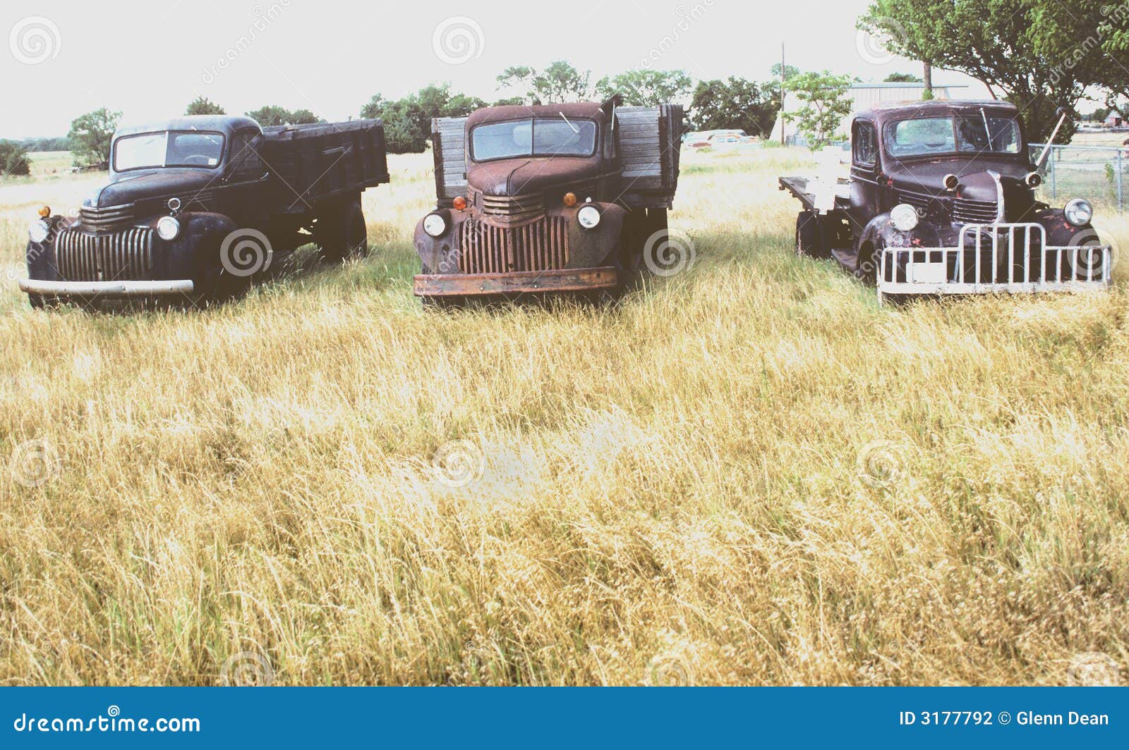 Tres Carros Viejos Fotografía de archivo - Imagen: 3177792