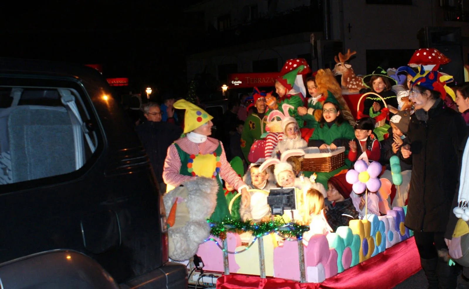 Carroza para la cabalgata de los Reyes Magos