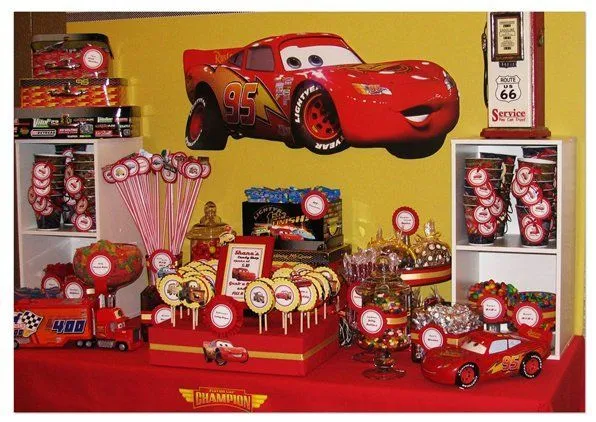 Cars Candy bar d'anniversaire | Anniversaire Cars | Pinterest ...