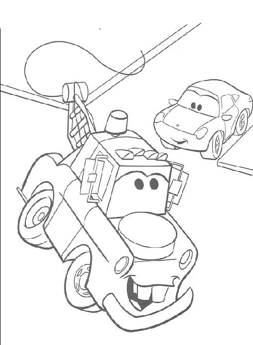 Cars da colorare | Disegni Gratis