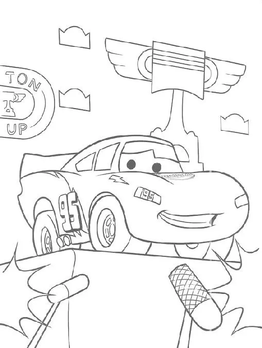 Cars da colorare | Disegni Gratis