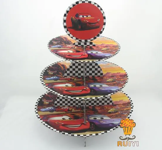 Cars Cupcake Stand - Compra lotes baratos de Cars Cupcake Stand de ...