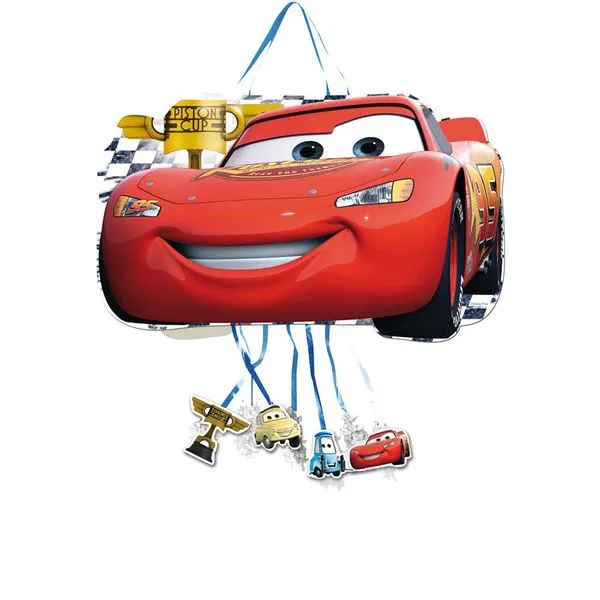 Piñata silueta Rayo McQueen Cars: comprar online