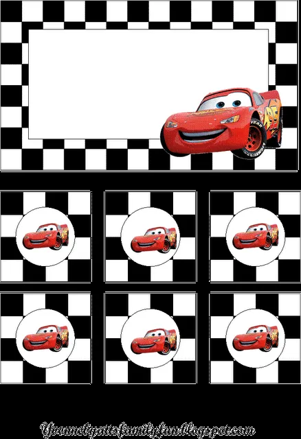 Cars printable - free for cars birthday party. Layered files that ...