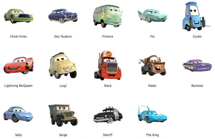 Cars, Rayo Mcqueen, autos, carreras, aventuras, Disney Pixar ...