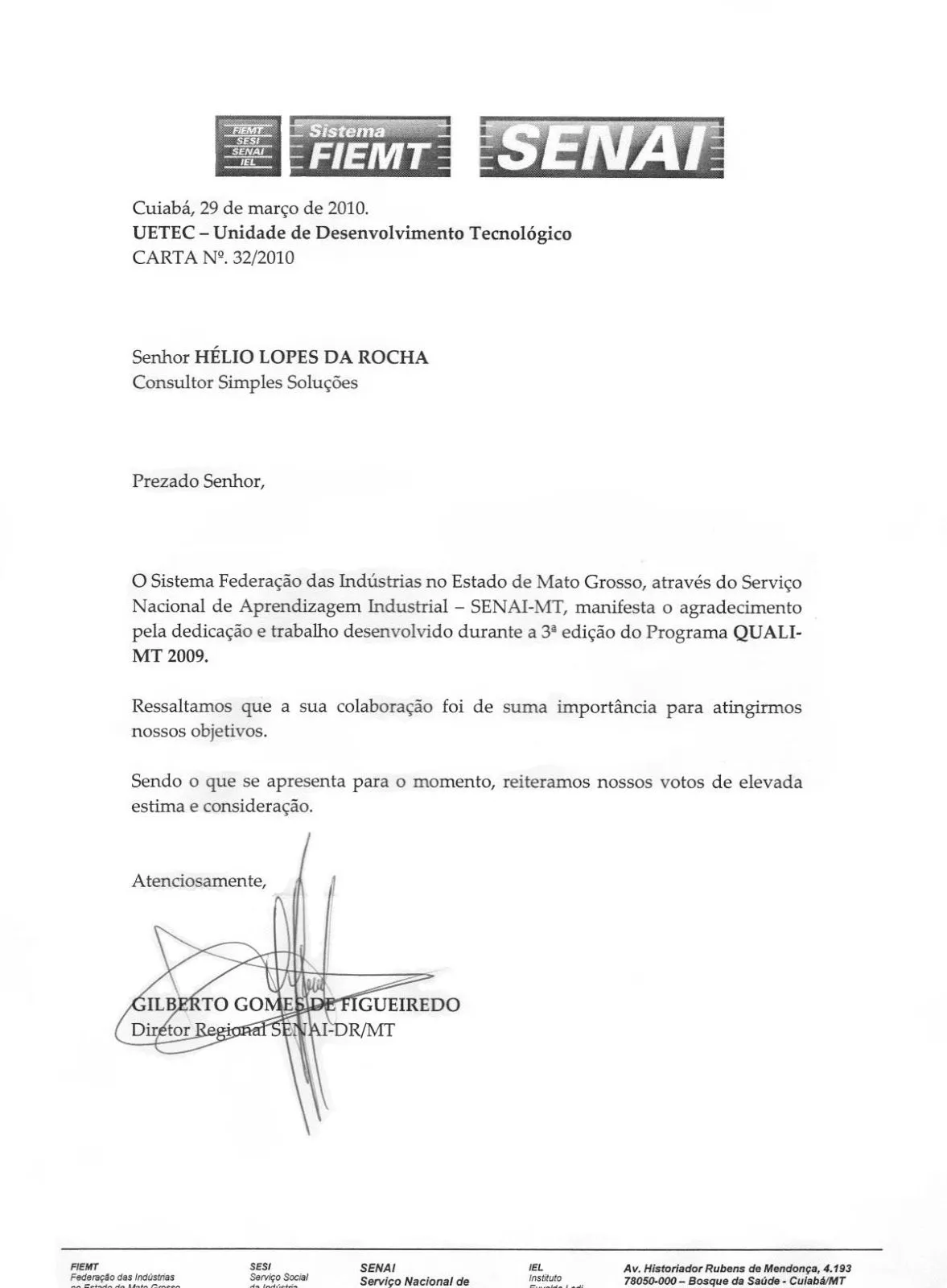 carta-agradecimento- ...