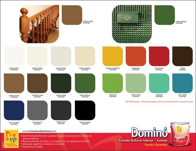 Carta de Colores domino VP BRILLANTE Retiro | Flickr - Photo Sharing!