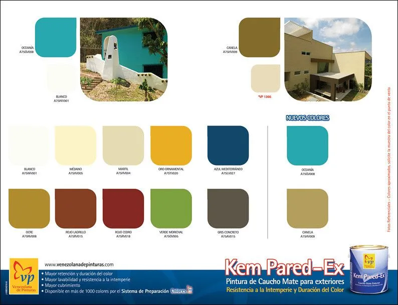 Carta de Colores VP Kem Pared Ex retiro | Flickr - Photo Sharing!