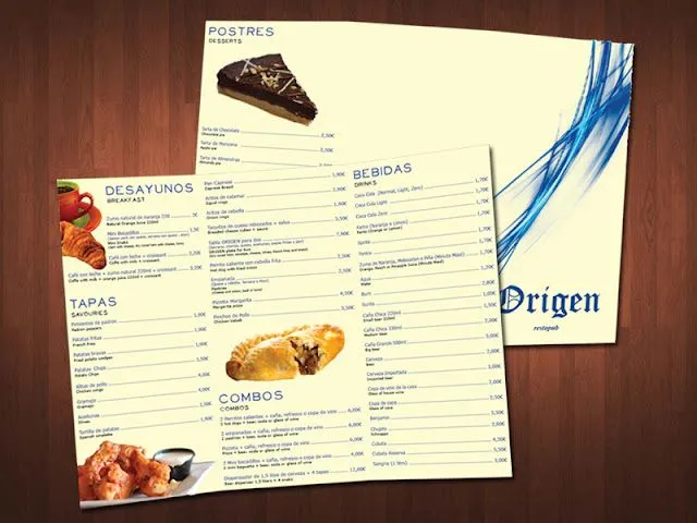 Carta de Comidas - Origen | Vuena - Blog