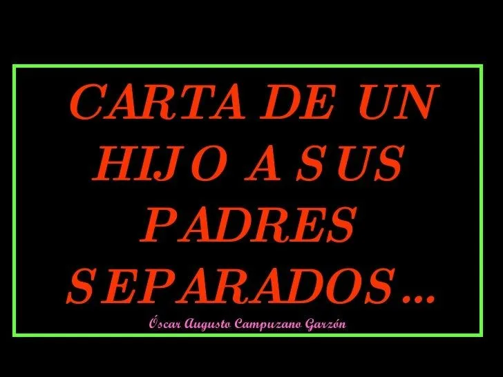 carta-de-un-hijo-a-sus-padres- ...