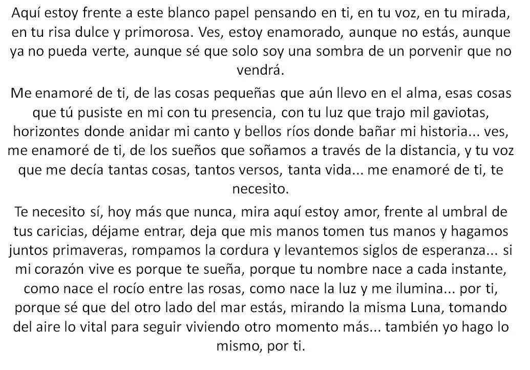 carta para declararse a una chica : Test Amor Frases Desamor