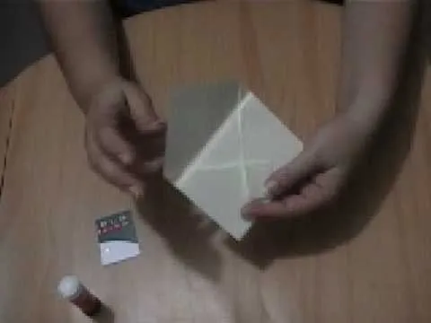 Como hacer un sobre para carta en origami | Manualidades hoy