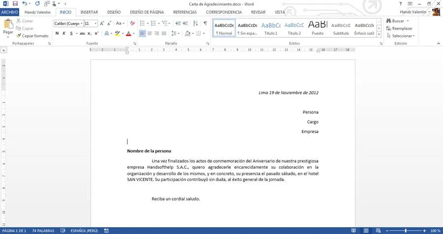 Curso gratis de Guía Office 2013. aulaClic. 8 - Trabajando con ...