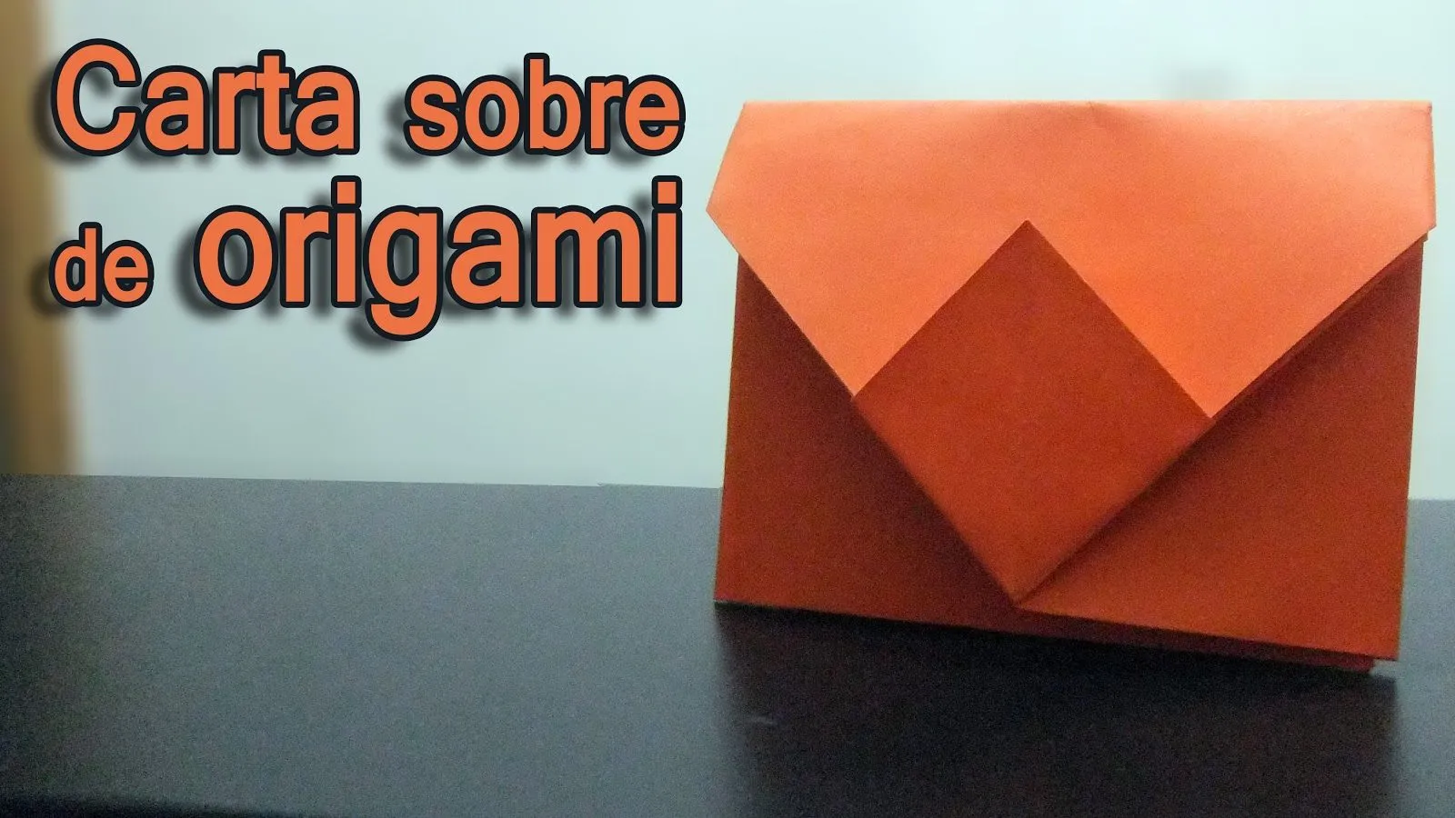 Carta sobre de origami | Uno Para Todo