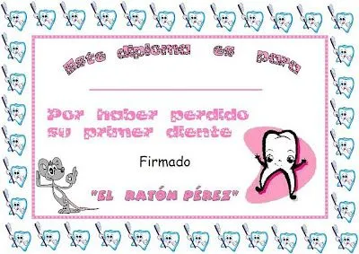 CoSqUiLLiTaS eN La PaNzA BLoGs: LA CAIDA DEL PRIMER DIENTITO -EL ...