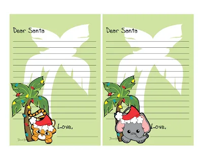 Carta a santa para imprimir | Solountip.