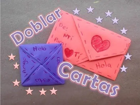 Doblar Cartas de Forma Original - YouTube