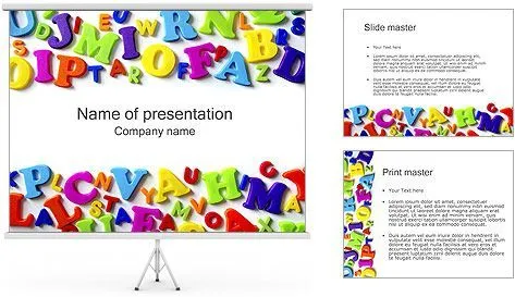 Cartas de colores Plantillas de Presentaciones PowerPoint ...