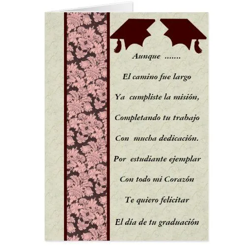 Hijo de Felicitacion de Graduacion | Zazzle