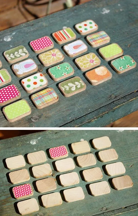 Cartas Originales para Juego de Memoria – Pinterest