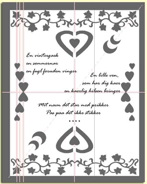 CARTAS DE SAN VALENTIN: la gaekkebrev (carta graciosa) | JOSA Y ...