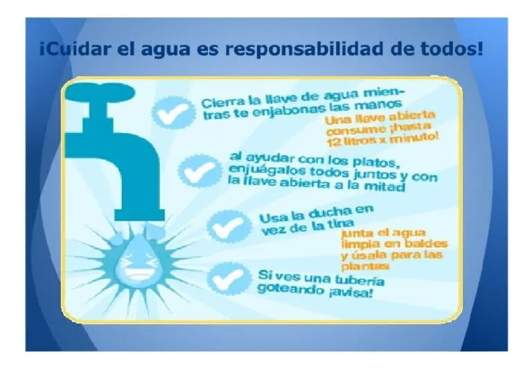 Cartel Del Cuidado Del Agua | PDF Cartel Del Cuidado Del Agua | PDF