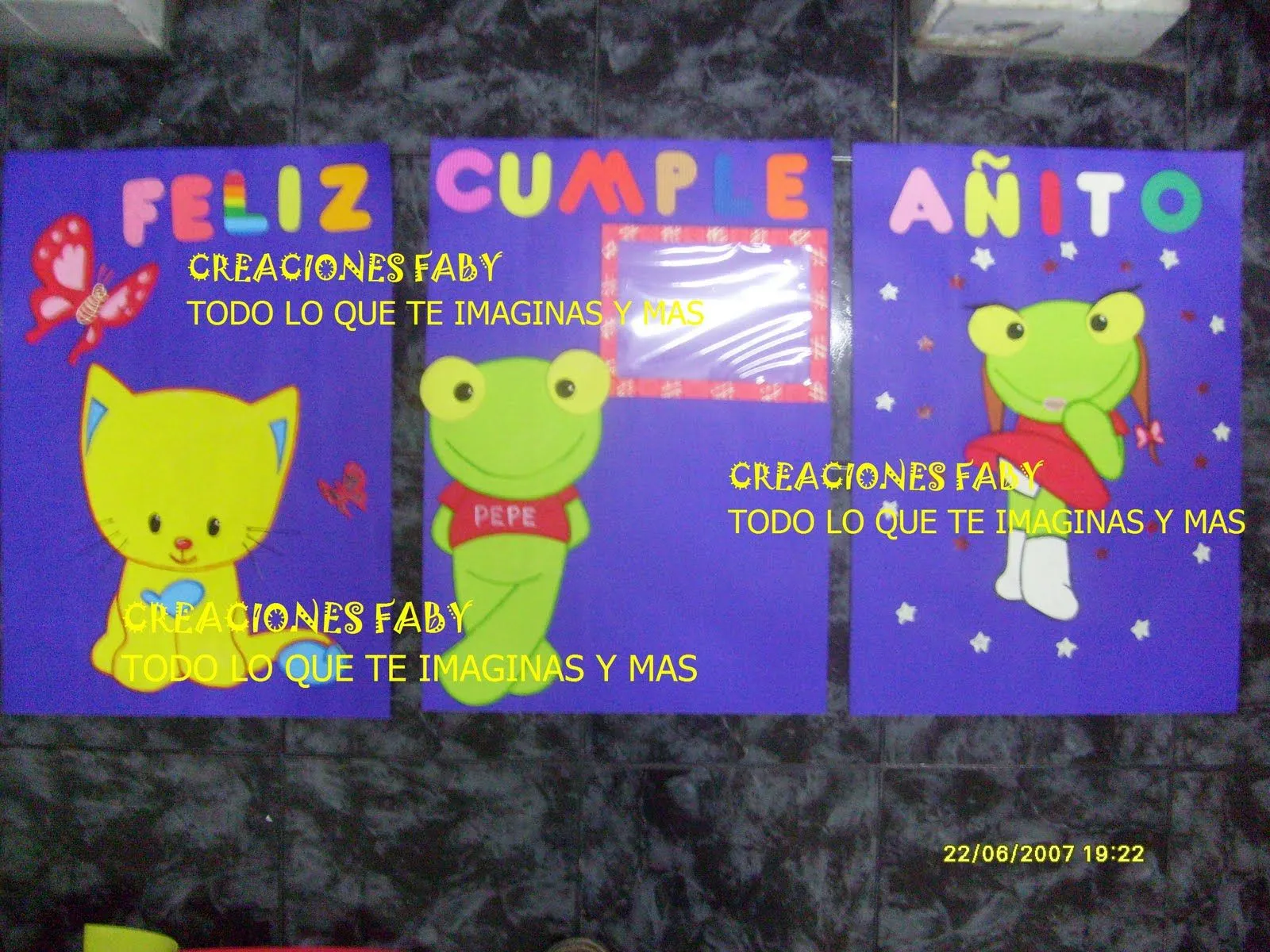 Como hacer un cartel de feliz cumpleaños en cartulina - Imagui