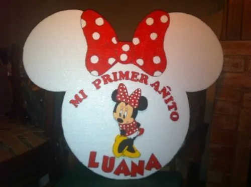 cartel feliz cumpleaños de minnie - Buscar con Google | mickey ...