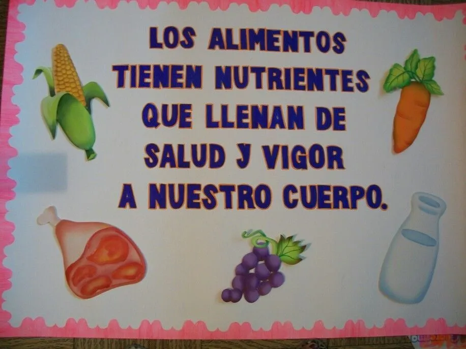 Cartelera alimentos | Figuras geometricas para preescolar, Nivel educativo,  Trabajos escolares