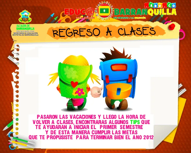 Cartelera de bienvenida regreso a clases - Imagui