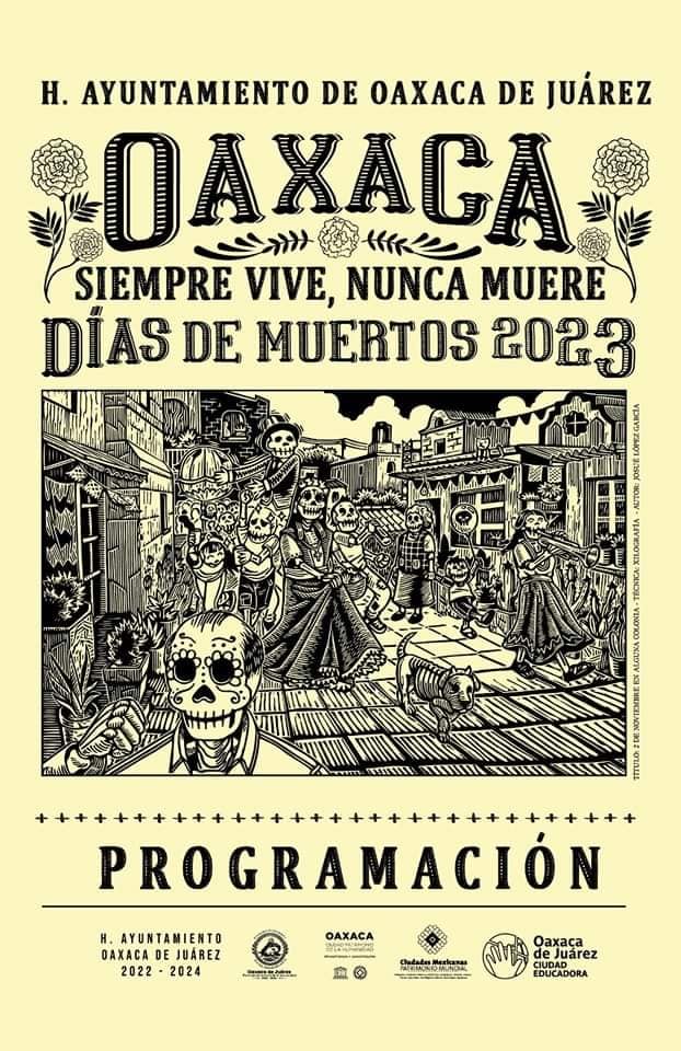 Cartelera Día de Muertos en Oaxaca | Noticias y Eventos en Oaxaca Mio©