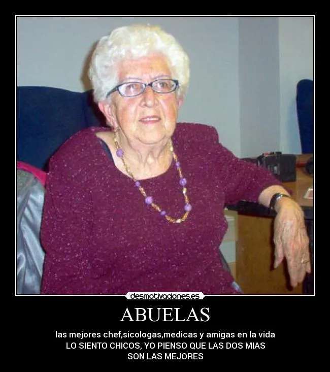 Carteles de Abuelas Pag. 25 | Desmotivaciones