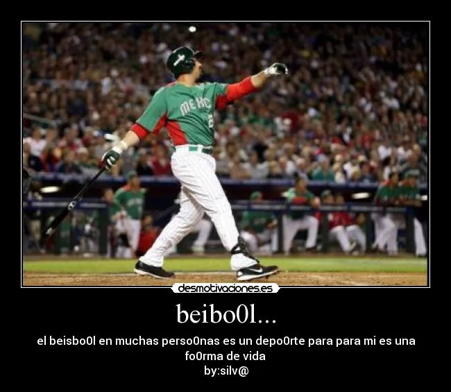 Carteles de Baseball | Desmotivaciones